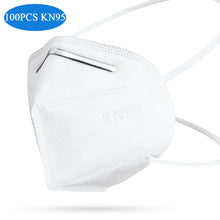 Load image into Gallery viewer, 100PCS KN95 Masks Non-woven Anti Dust
