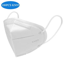 Load image into Gallery viewer, 100PCS KN95 Masks Non-woven Anti Dust
